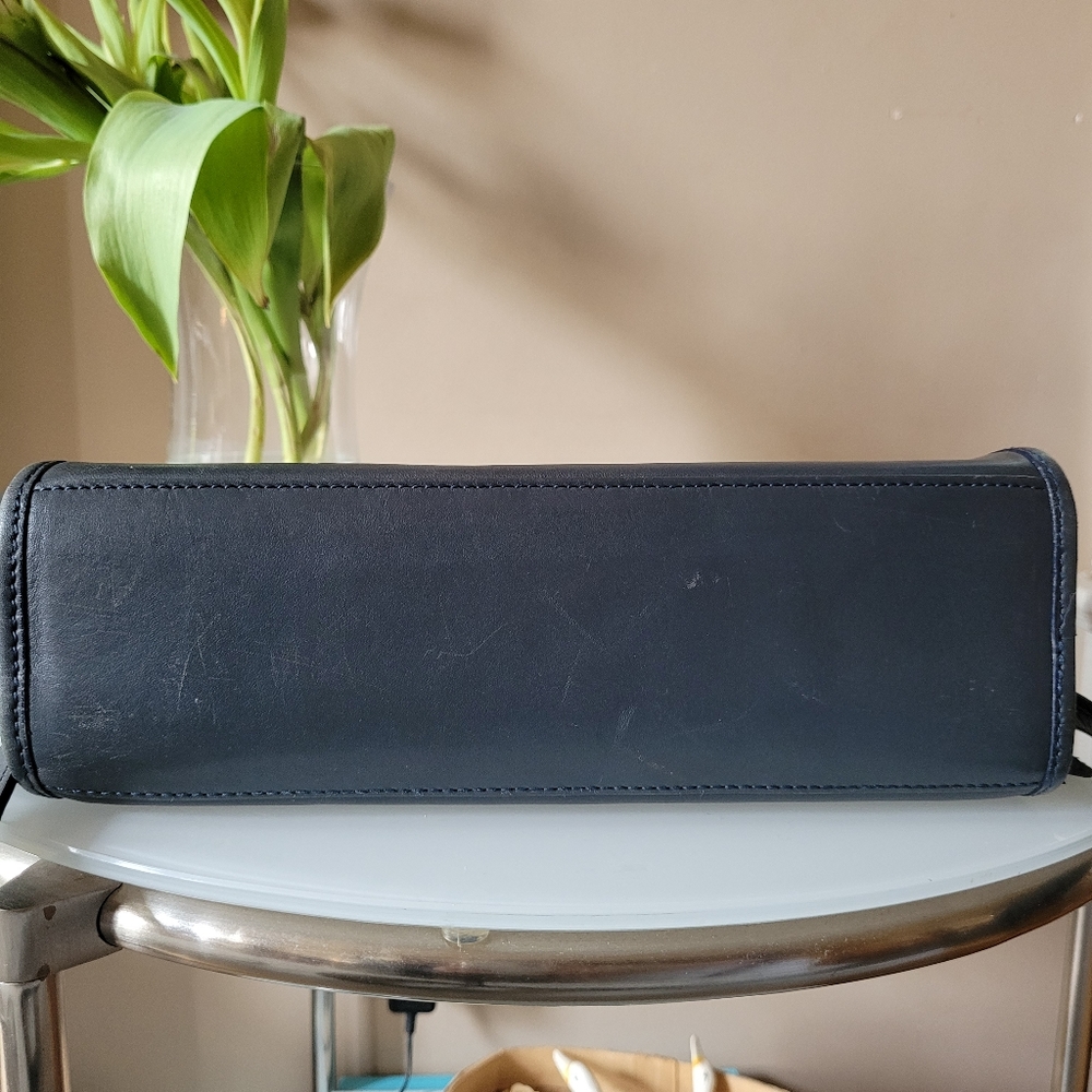 Leather Convertible Top Handle Crossbody Bag - Picture 5 of 15